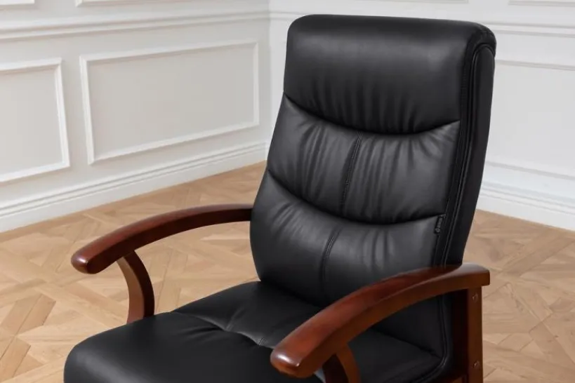 Arrediorg Sedia da conferenza Comforte in pelle