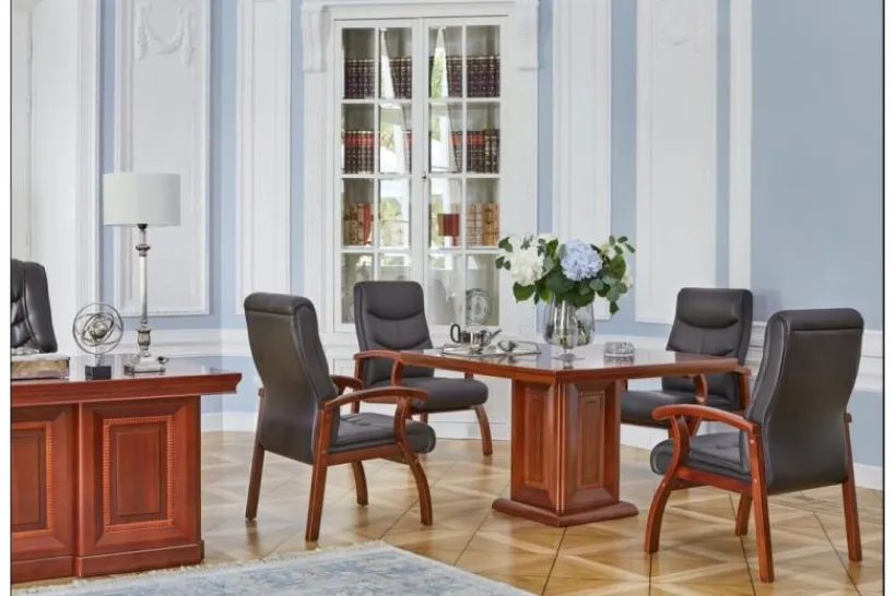 Arrediorg Sedia da conferenza Comforte in pelle
