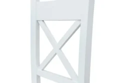 Arrediorg Sedia da tavolo in legno massello di faggio shabby chic