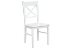 Arrediorg Sedia da tavolo in legno massello di faggio shabby chic