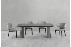 Arrediorg Sedia moderna in tessuto SERENE