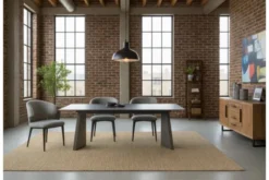 Arrediorg Sedia moderna in tessuto SERENE