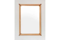 Arrediorg Specchio da parete moderno legno massello di