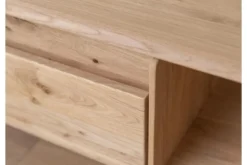 Arrediorg Tavolino da soggiorno moderno legno massello di oliato