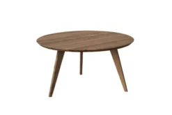 Arrediorg Tavolino rotondo rovere massello 90 cm ORBETELLO