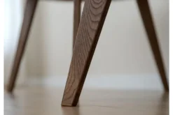 Arrediorg Tavolino rotondo rovere massello 90 cm ORBETELLO