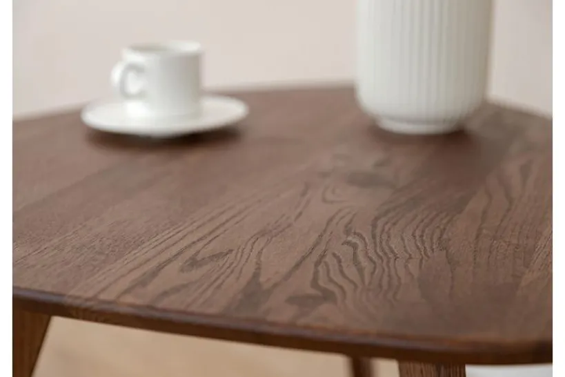 Arrediorg Tavolino rovere massello 67x68 cm Orbetello