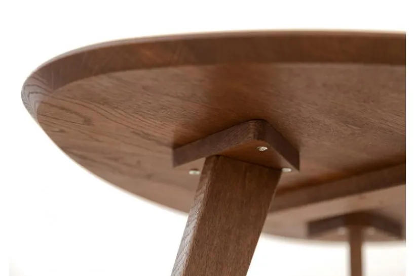 Arrediorg Tavolino rovere massello 67x68 cm Orbetello