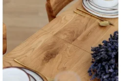 Arrediorg Tavolo da pranzo allungabile legno massello di da 180x90 a 270x90 GROSSI