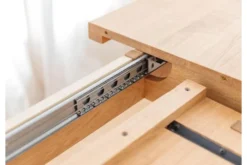 Arrediorg Tavolo da pranzo allungabile legno massello di da 180x90 a 270x90 GROSSI