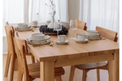 Arrediorg Tavolo da pranzo allungabile legno massello di da 180x90 a 270x90 GROSSI
