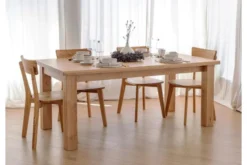 Arrediorg Tavolo da pranzo allungabile legno massello di da 180x90 a 270x90 GROSSI