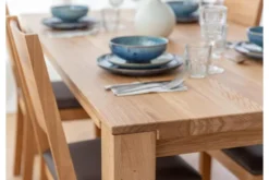 Arrediorg Tavolo da pranzo legno massello di 90x160 GAIA
