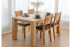 Arrediorg Tavolo in legno massello da pranzo 160x90 SIENA