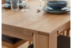 Arrediorg Tavolo legno massello di naturale 90x140 GAIA