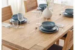 Arrediorg Tavolo legno massello di naturale 140x90 SIENA