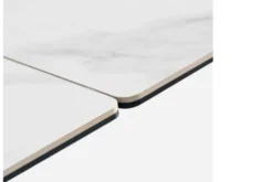 Arrediorg Tavolo rettangolare allungabile 12 posti 200/280 cm effetto marmo NEXUS