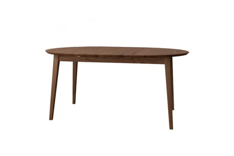 Arrediorg Tavolo rotondo allungabile da 110 cm a 160 cm rovere Orbetello