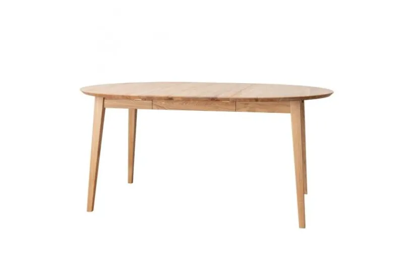 Arrediorg Tavolo massello rotondo allungabile da 110 cm a 160 cm Orbetello