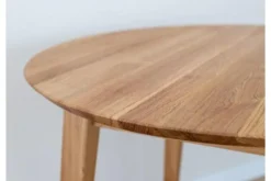Arrediorg Tavolo massello rotondo allungabile da 110 cm a 160 cm Orbetello