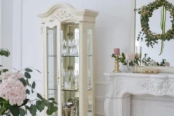 Arrediorg Vetrina classica salotto con apertura a sinistra Bella 925